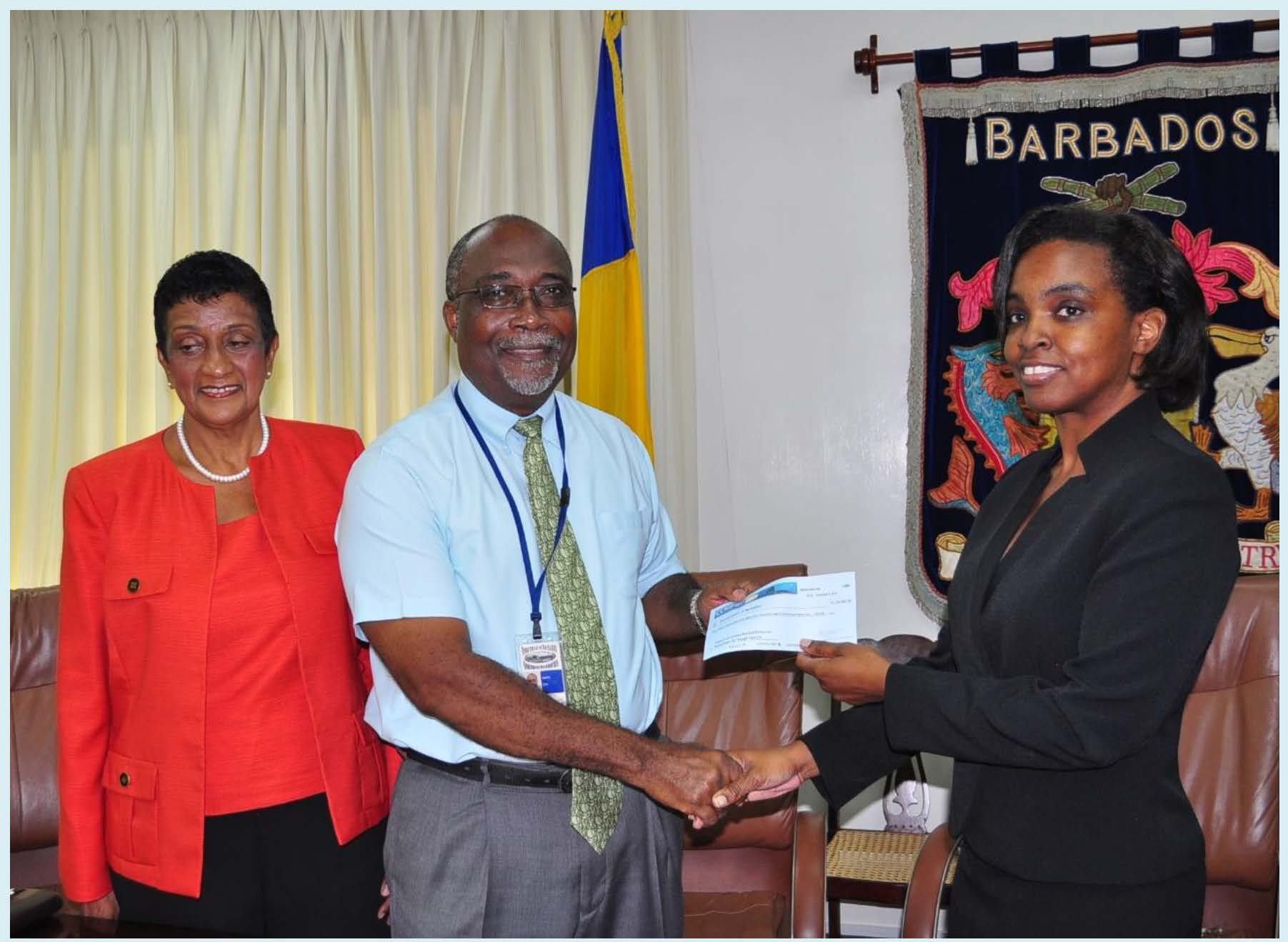 Barbados Government Receives US$1.28 million from CCRIF SPC following November Rains