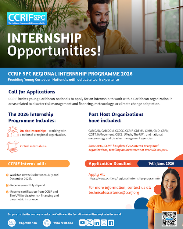 Regional Internship Programme Flyer