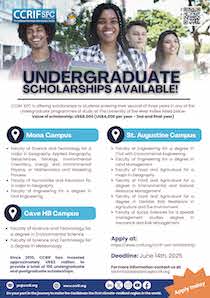 UWI CCRIF Scholarhship Flyer