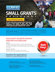 Small Grants Programme Flyer