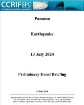 Preliminary Event Briefing - Earthquake - Panama - July 13 2024